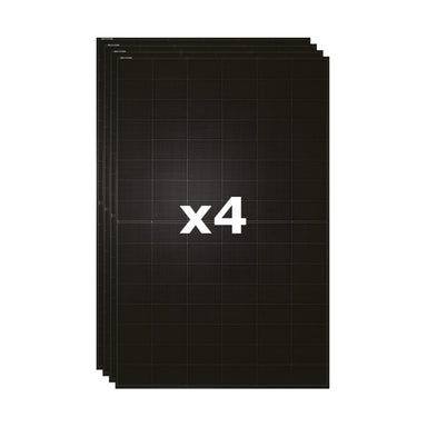 TW Solar 440W N-Type Bifacial Dual Glass Solar Panel x 4