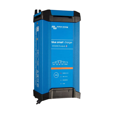 Victron Blue Smart IP22 Charger 12/20 (3) 230V AU/NZ - Side View