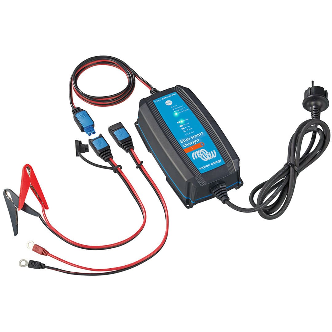 Victron Blue Smart IP65 Charger 24/8 230V AU/NZ - with cables/connectors
