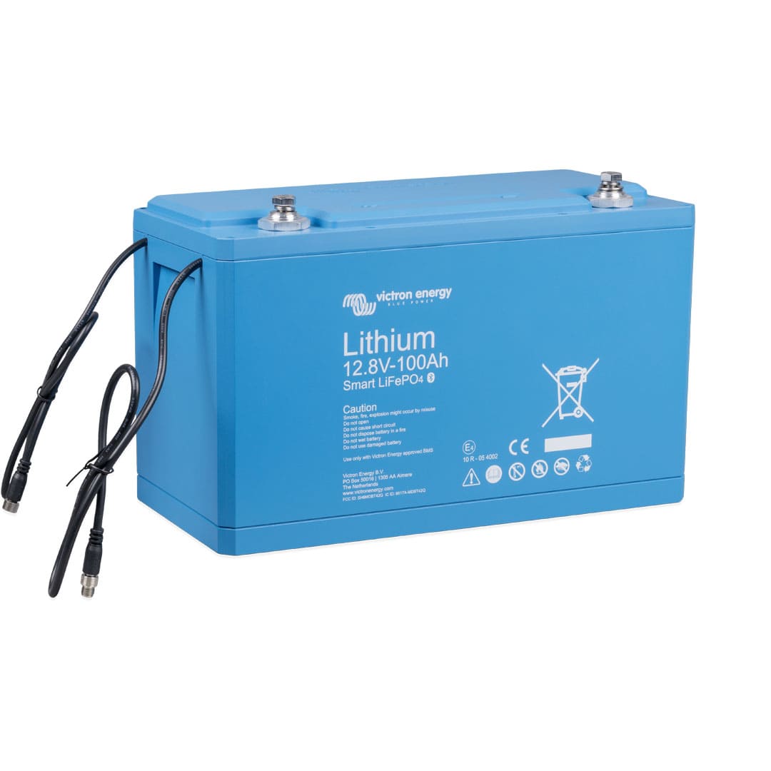 Victron LiFePO4 Battery 12.8V/100Ah Smart -Side View