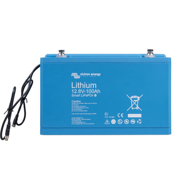 Victron LiFePO4 Battery 12.8V/100Ah Smart - Front View