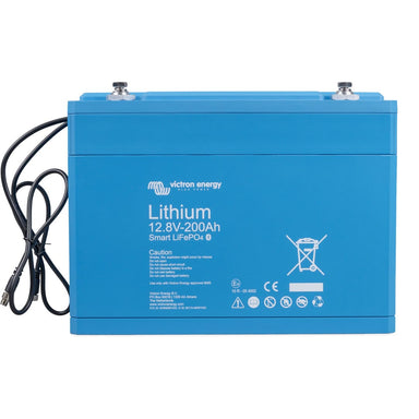 Victron LiFePO4 Battery 12.8V/200Ah Smart - Front View