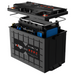 VoltGo  12.8V 100Ah IP65  LiFePO4 IEC62619 Battery, Bluetooth - VLRV1280A Exploded