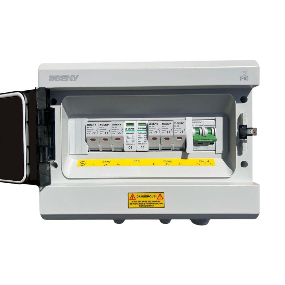 ZJBENY 3-1 PV Combiner Box Front 