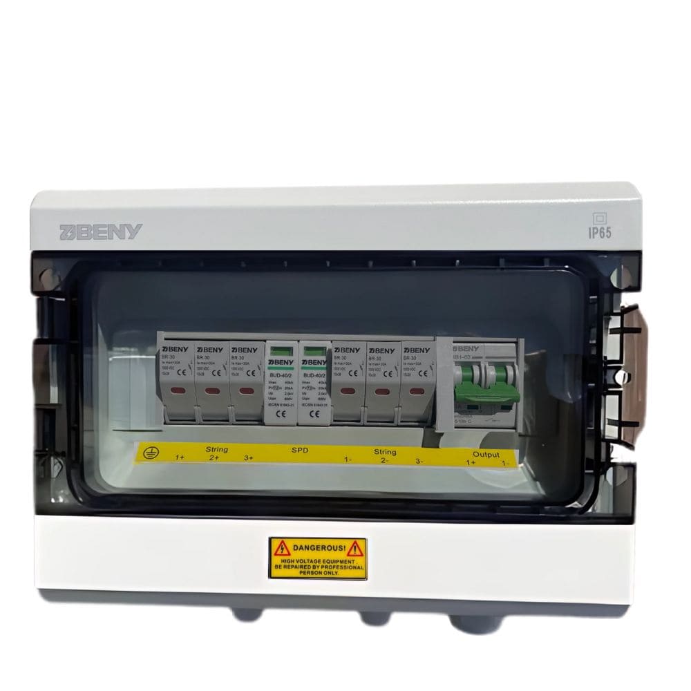 ZJBENY 3-1 Combiner Box Front, cover closed