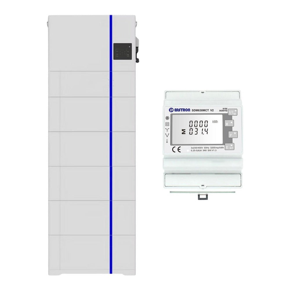 Deye AI-W5.1 All-in-One Three Phase Energy Storage System 5 Batteries with Three Phase Energy Meter