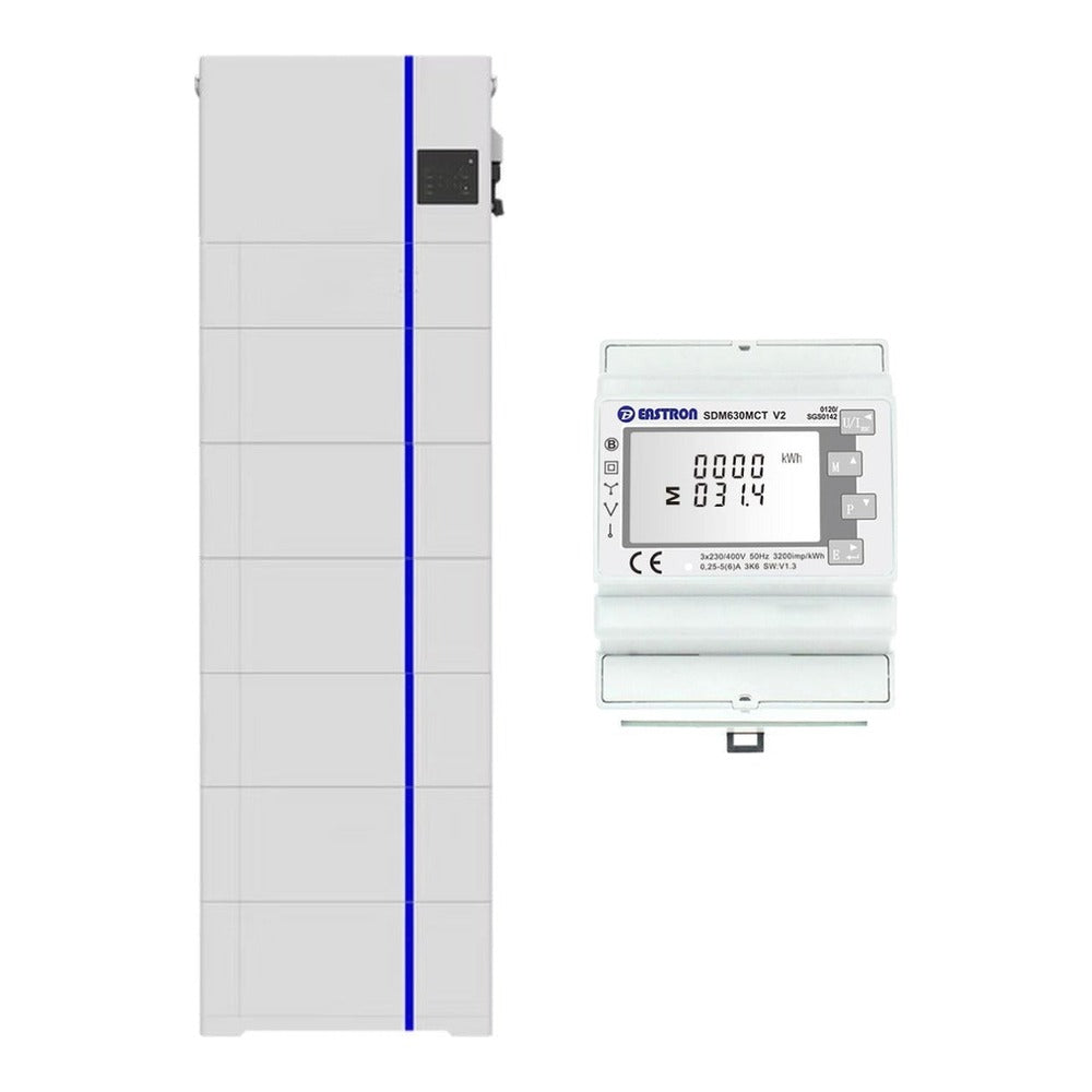 Deye AI-W5.1 All-in-One Three Phase Energy Storage System 6 Batteries with Three Phase Energy Meter