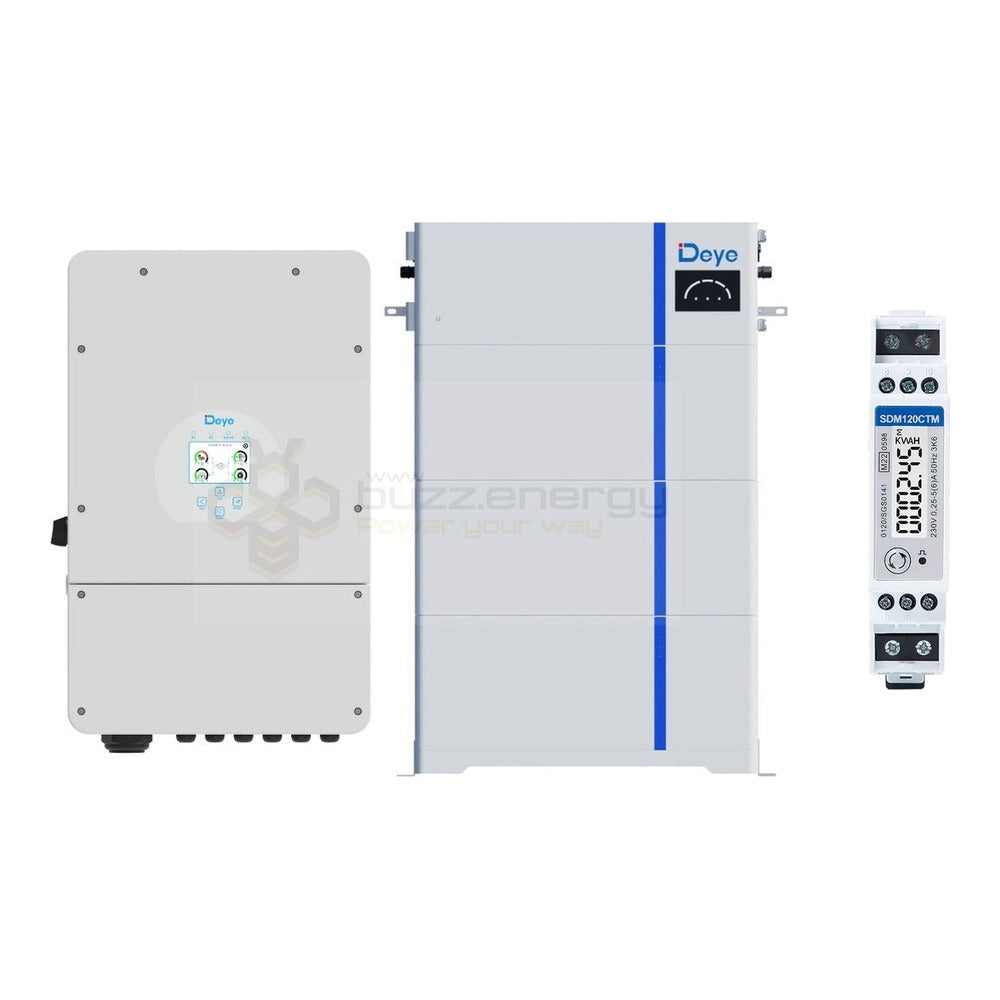 Deye SUN-10-12K-SG02LP1-AU-AM3 + AI- W 15kW with SDM120CTM energy meter