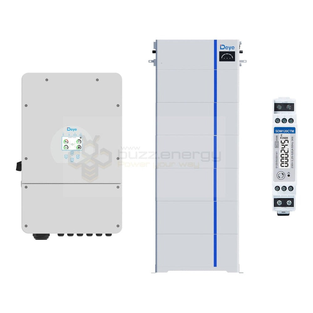 Deye SUN-10-12K-SG02LP1-AU-AM3 + AI- W 30kW with SDM120CTM energy meter