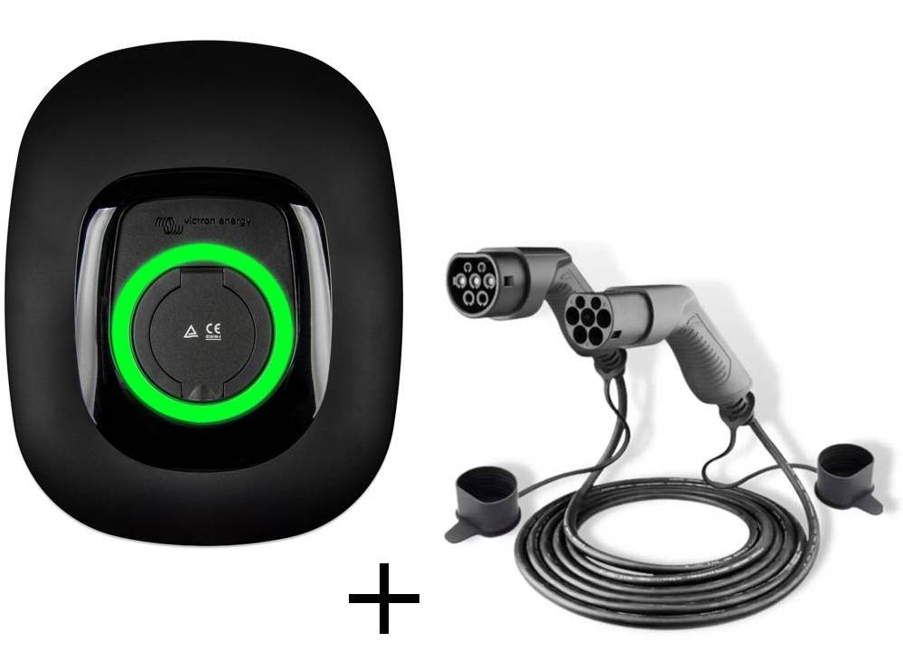 Victron EV Charging Station NS 22kW | Type 2 Cable Bundle - EVC200300200