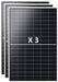 Sumec Phono 440W Helios CLEAR HJT Dual Glass Bifacial Module (Rectangle Cell) 3 Modules